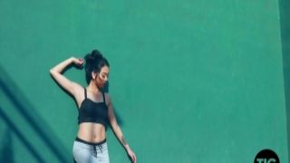 Reina Strips - Naked In Tennis Court